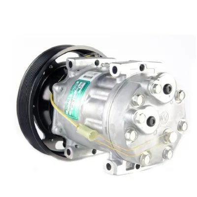 Volvo İş Makineleri İçin Sanden 24V 8PK Klima Kompresörü 