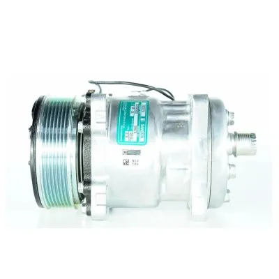 Sanden Tipi 5H14 Arkadan Çıkış İnce-Kalın 119mm 8Pk 12V Universal Klima Kompresörü 6628