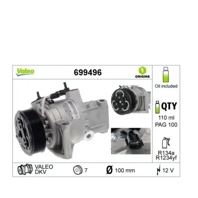 Nissan Micra 0.9T Benzinli Klima Kompresörü 2017 Uyumlu 